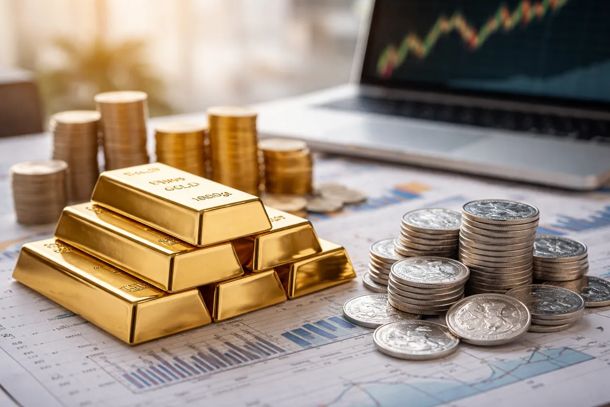 Comment les métaux précieux comme l'or et l'argent influencent les investissements dans l'économie ?