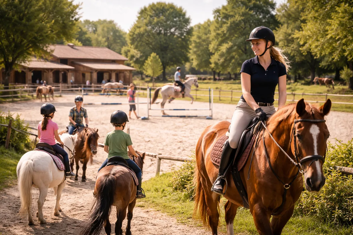 Quels centres équestres en Charente offrent des activités variées pour tous les niveaux ?