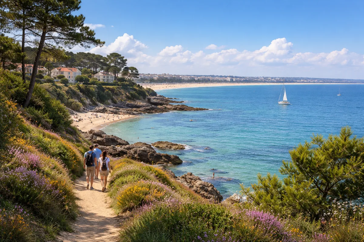 Les balades pittoresques autour de la baie de la baule