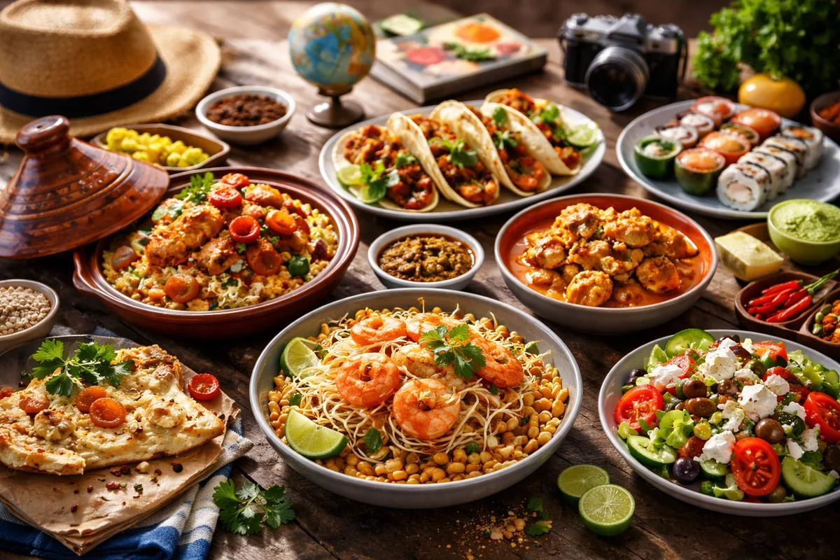 Explorer les traditions culinaires des destinations de voyage