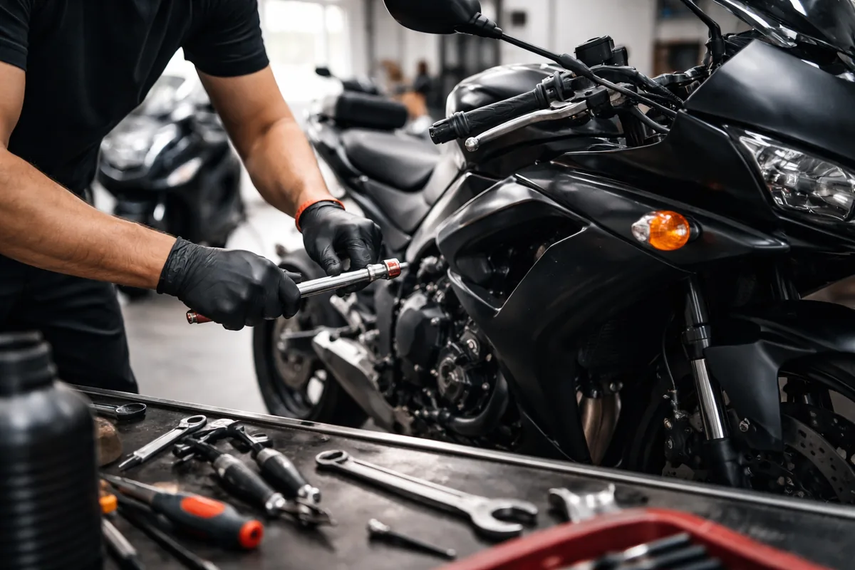 Comment effectuer l'entretien technique d'une moto ou d'un scooter